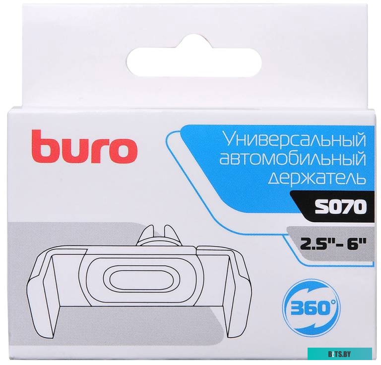 Держатель для смартфона Buro 2.5"- 6" [414031]