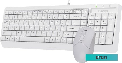 Комплект (клавиатура + мышь) A4Tech Fstyler F1512 (белый)
