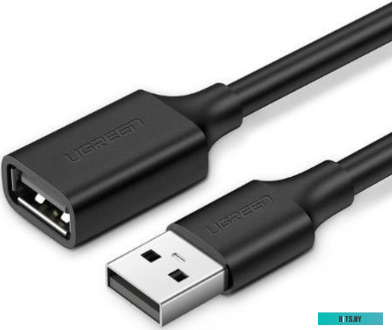 Удлинитель Ugreen US103 USB Type-A - USB Type-A (3 м, черный) <10317>