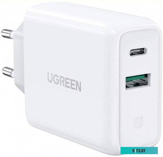 Сетевое зарядное Ugreen CD170 60468 (белый)