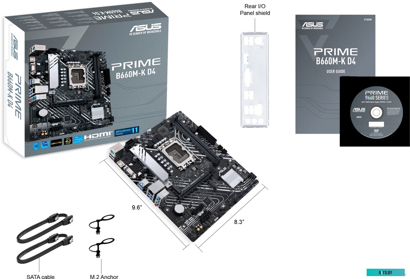 Материнская плата ASUS Prime B660M-K D4