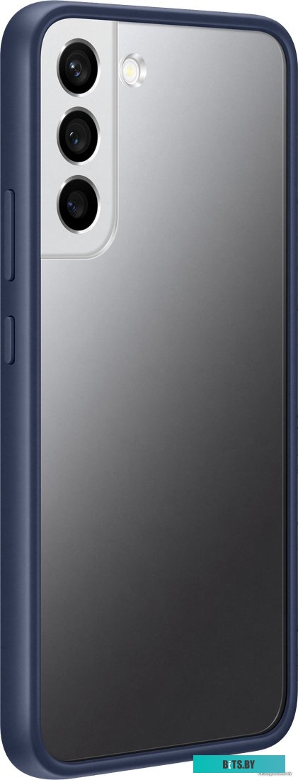 Чехол для телефона Samsung Frame Cover для S22+ (прозрачный с темно-синей рамкой) <EF-MS906CNEGRU>