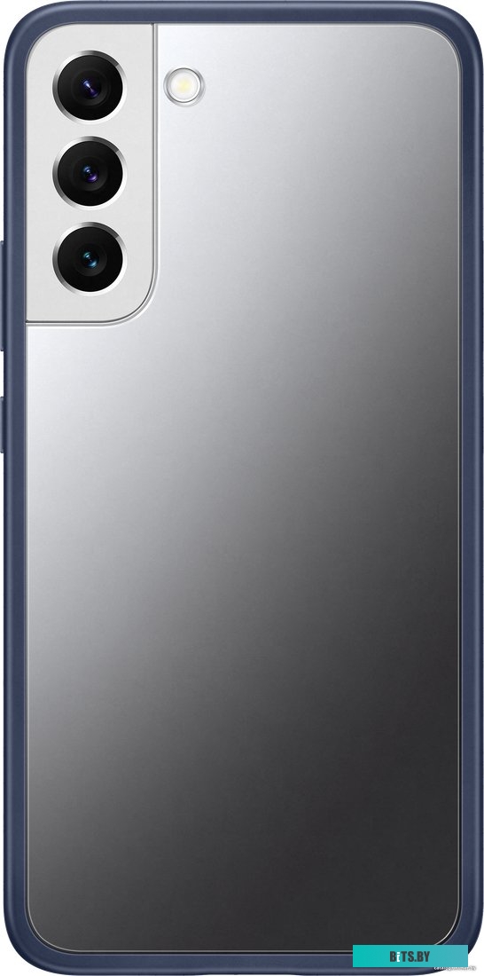 Чехол для телефона Samsung Frame Cover для S22+ (прозрачный с темно-синей рамкой) <EF-MS906CNEGRU>