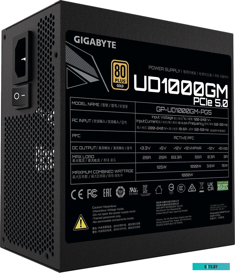 Блок питания Gigabyte UD1000GM PG5 <GP-UD1000GM-PG5>