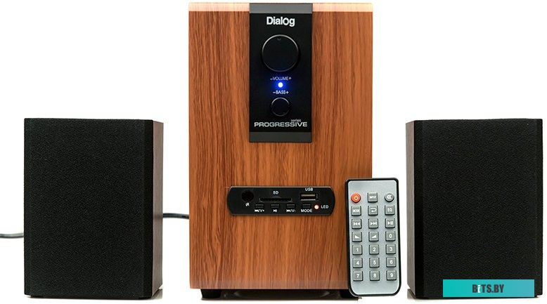 Компьютерные колонки Dialog AP-150 (коричневый)