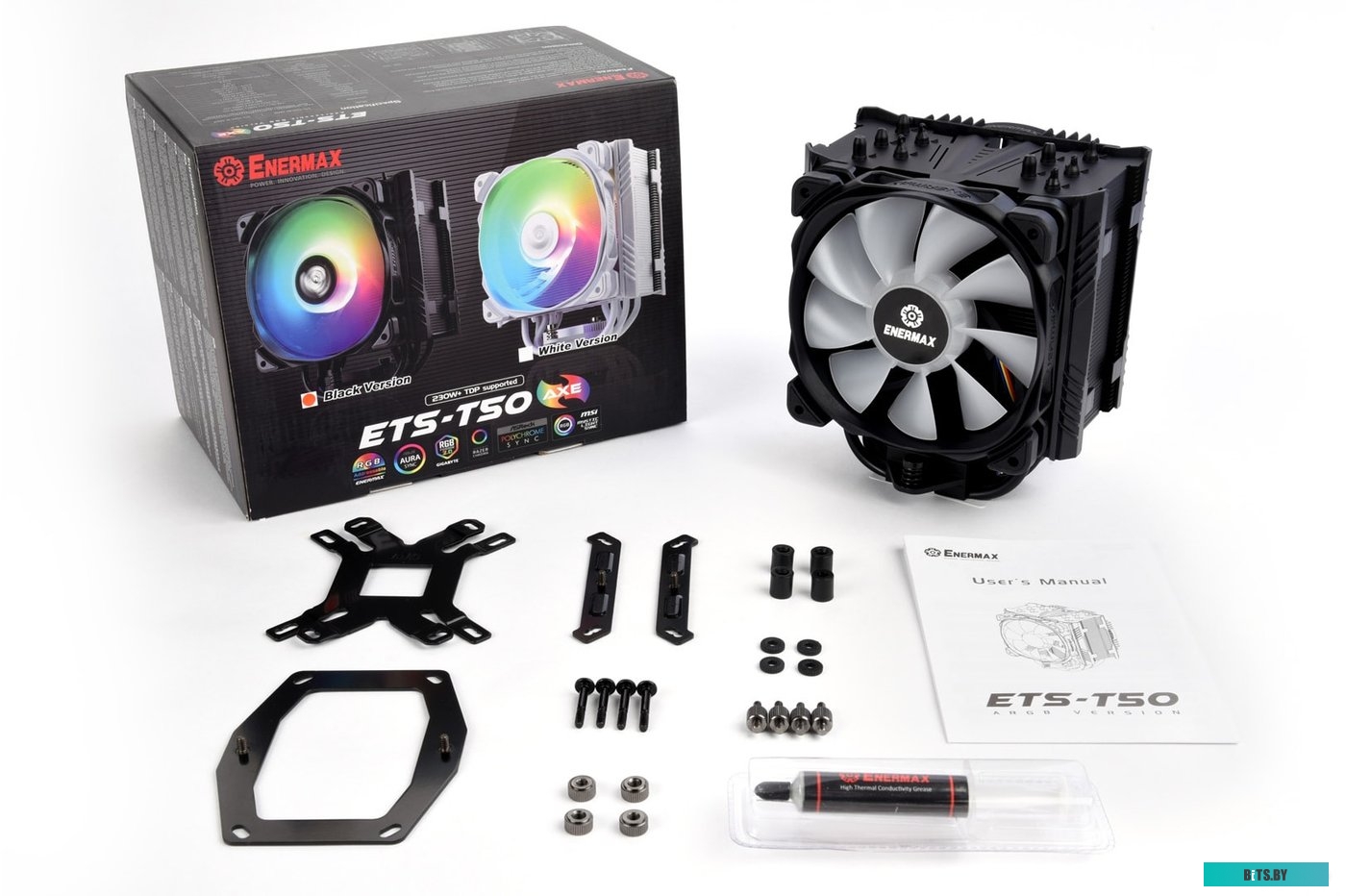 Кулер для процессора Enermax ETS-T50 AXE ARGB ETS-T50A-BK-ARGB