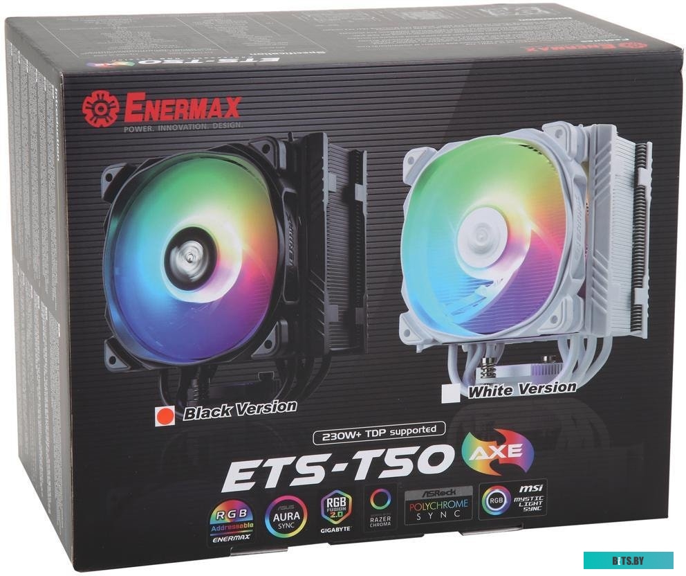 Кулер для процессора Enermax ETS-T50 AXE ARGB ETS-T50A-BK-ARGB