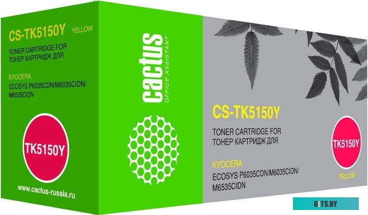 Картридж Cactus CS-TK5150Y (аналог Kyocera TK-5150Y)