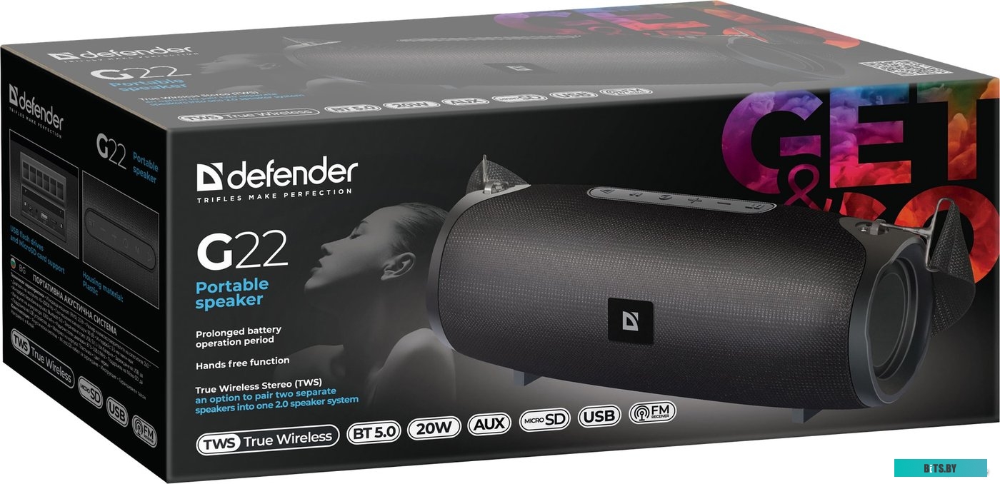 Беспроводная колонка Defender G22 <65122>