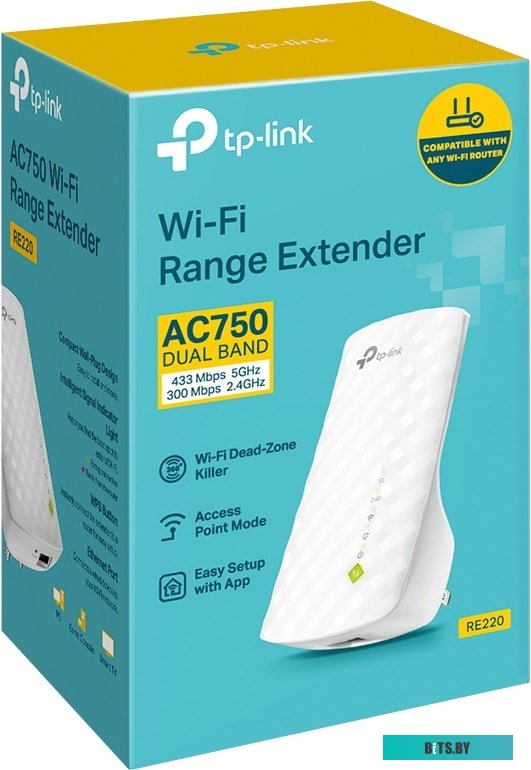 Усилитель Wi-Fi TP-Link RE220