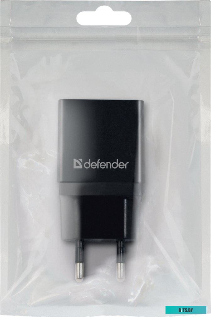 Сетевое зарядное Defender EPA-10 (черный) <83572>