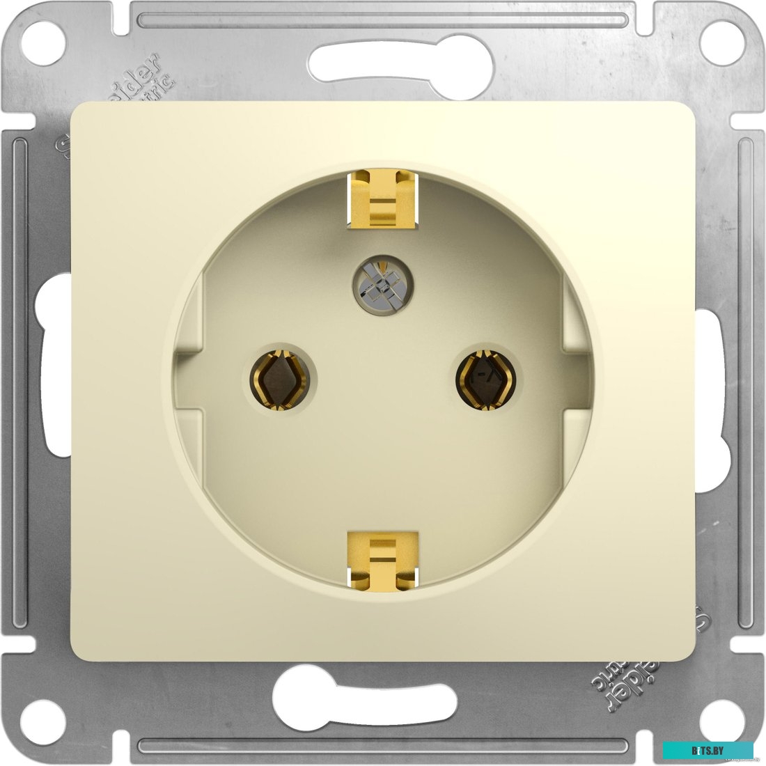 Розетка Schneider Electric Glossa GSL000243 (бежевый)