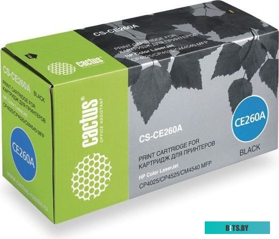Картридж Cactus CS-CE260AR (аналог HP CE260A)