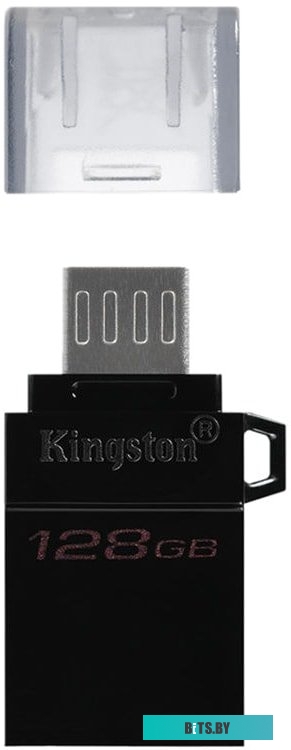 USB накопитель (Флешка) Kingston DataTraveler microDuo 3.0 G2 128GB <DTDUO3G2/128GB>