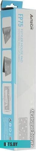 Коврик для мыши A4Tech FStyler FP75 XL черный/белый 750x300x2мм  FP75 BLACK