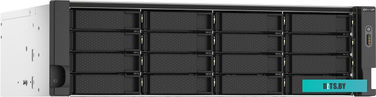 Сетевое хранилище NAS Qnap TS-1673AU-RP-16G 16-bay стоечный Ryzen V1500B