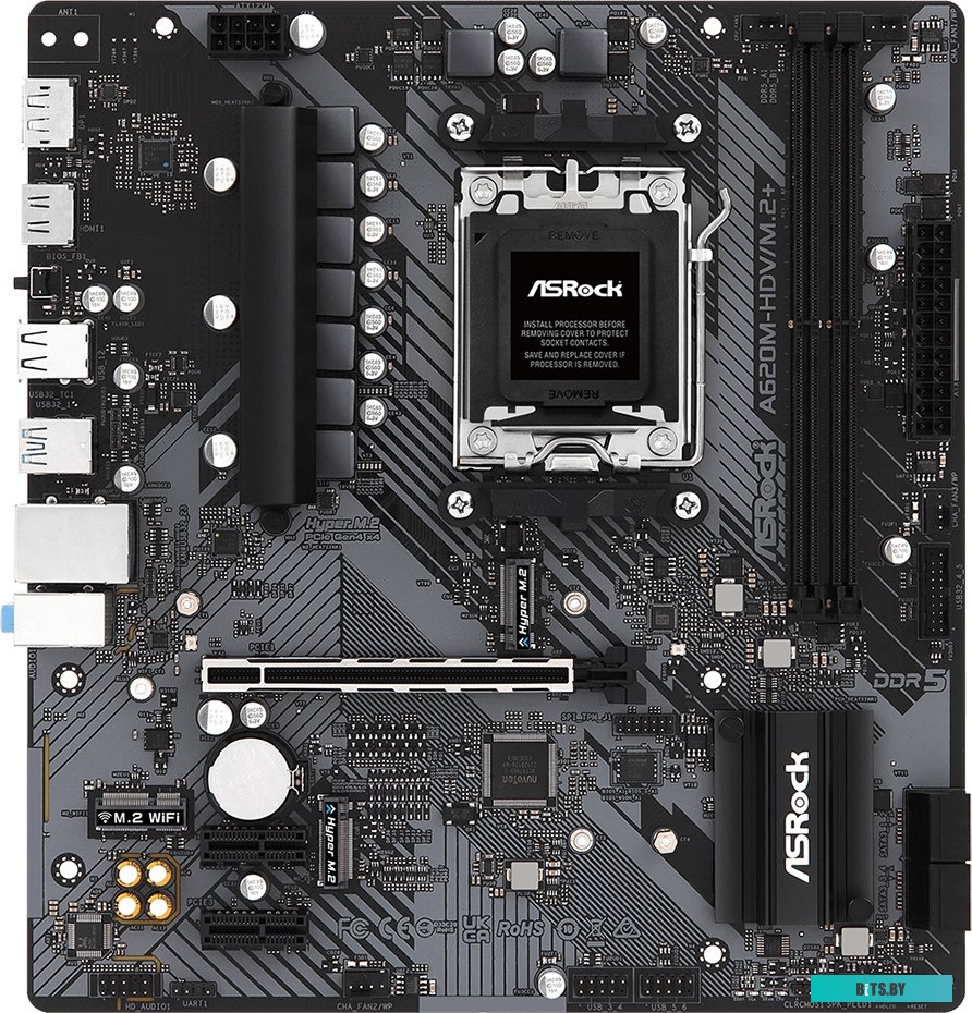 Материнская плата ASRock A620M-HDV/M.2+
