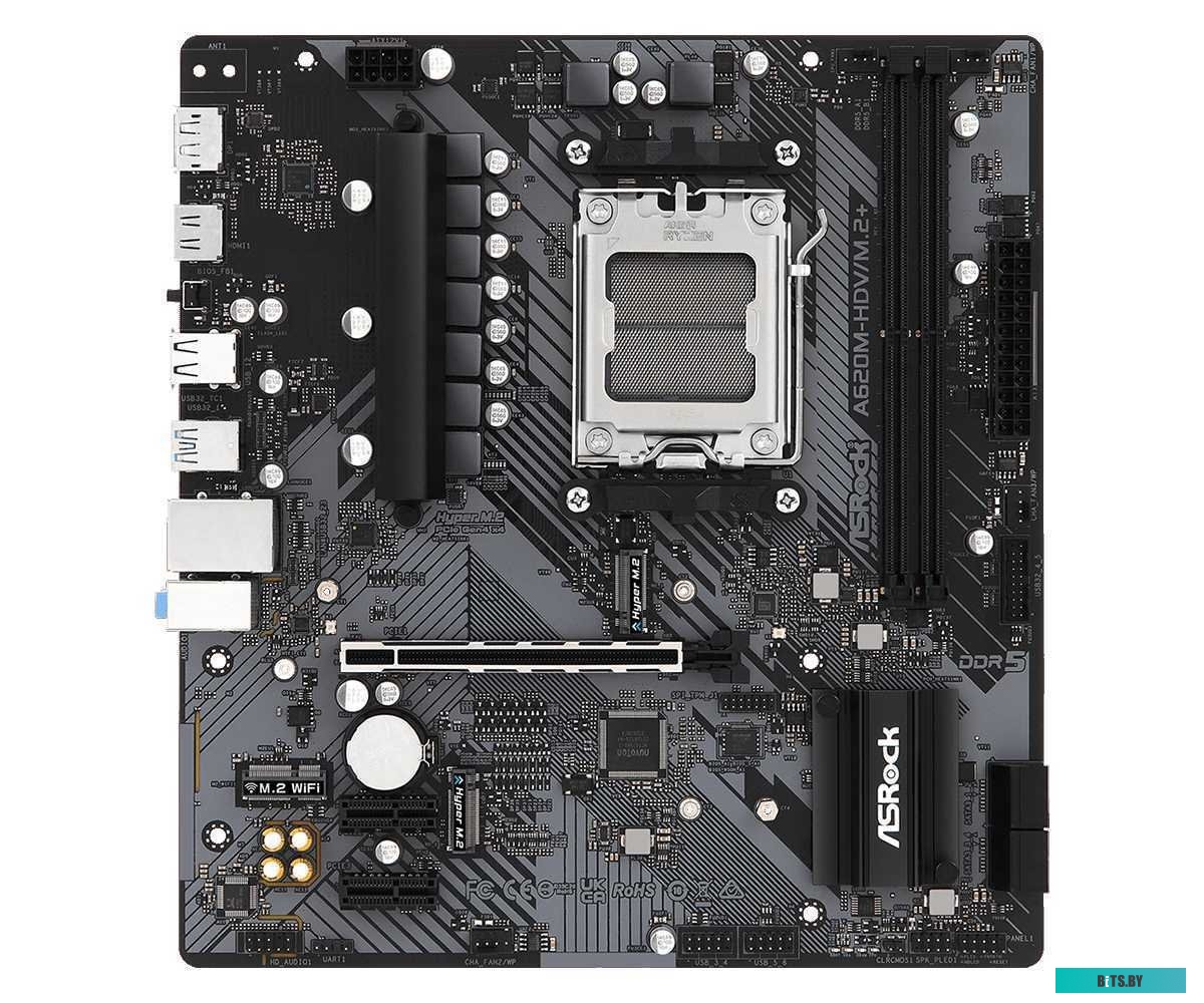 Материнская плата ASRock A620M-HDV/M.2+