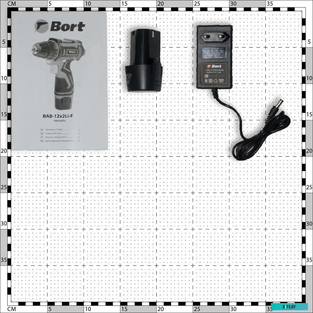 Дрель-шуруповерт Bort BAB-12x2Li-F (с 1-им АКБ) <93413083>