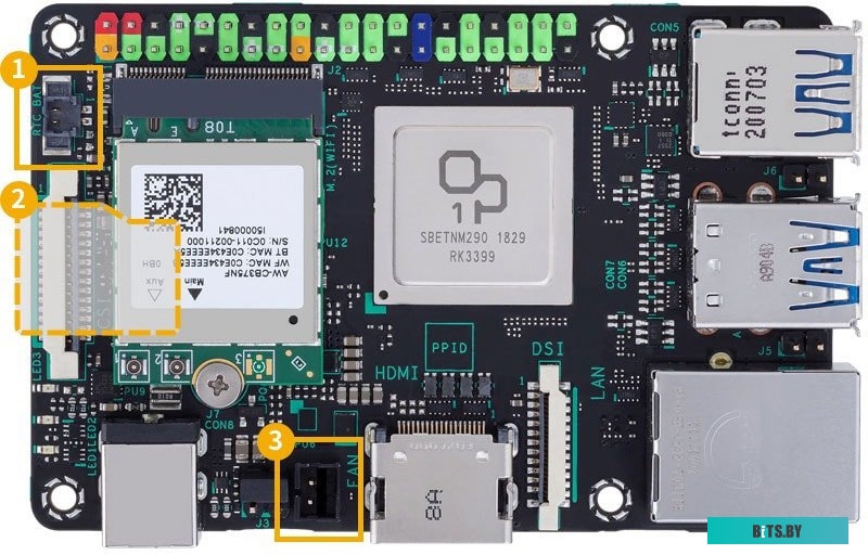 Одноплатный компьютер ASUS Tinker Board 2S 2GB <TINKER BOARD 2S/2G/16G>