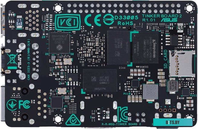 Одноплатный компьютер ASUS Tinker Board 2S 2GB <TINKER BOARD 2S/2G/16G>
