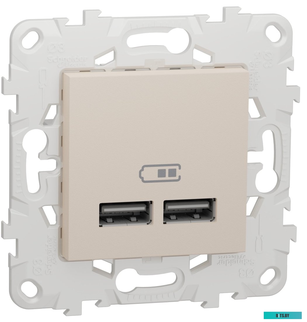 Розетка телевизионная Schneider Electric NU541844 (Бежевый)