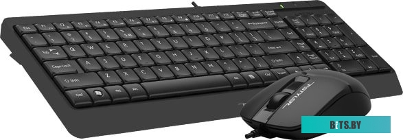 Комплект (клавиатура + мышь) A4Tech Fstyler F1512 (черный)