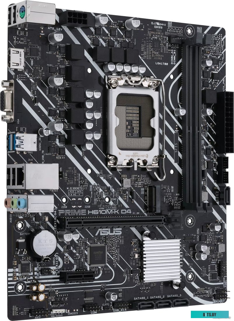 Материнская плата ASUS Prime H610M-K D4 <90MB1A10-M0EAY0>