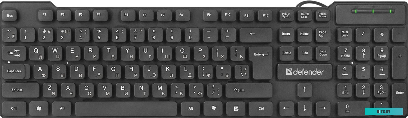 Клавиатура Defender Element HB-190 USB RU <45190>