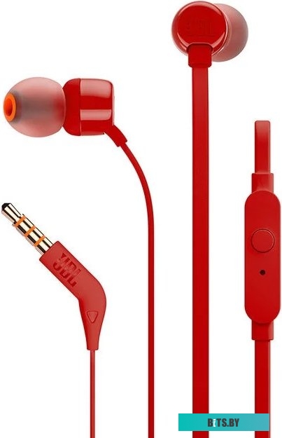 Наушники JBL Tune 110 (красный) <JBLT110RED>