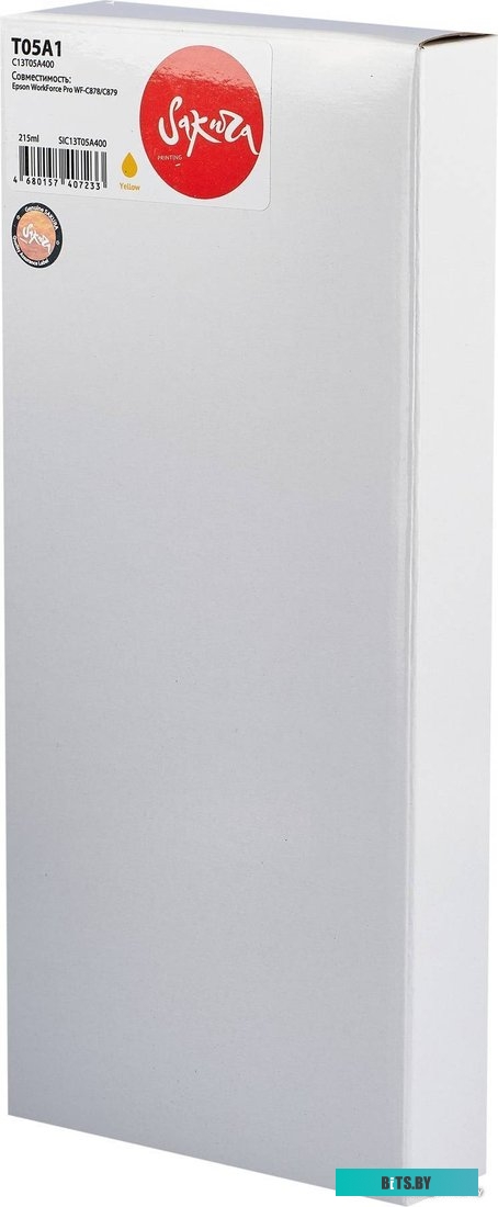 Чернила Sakura Printing SIC13T05A400 (аналог Epson T05A1 Y)
