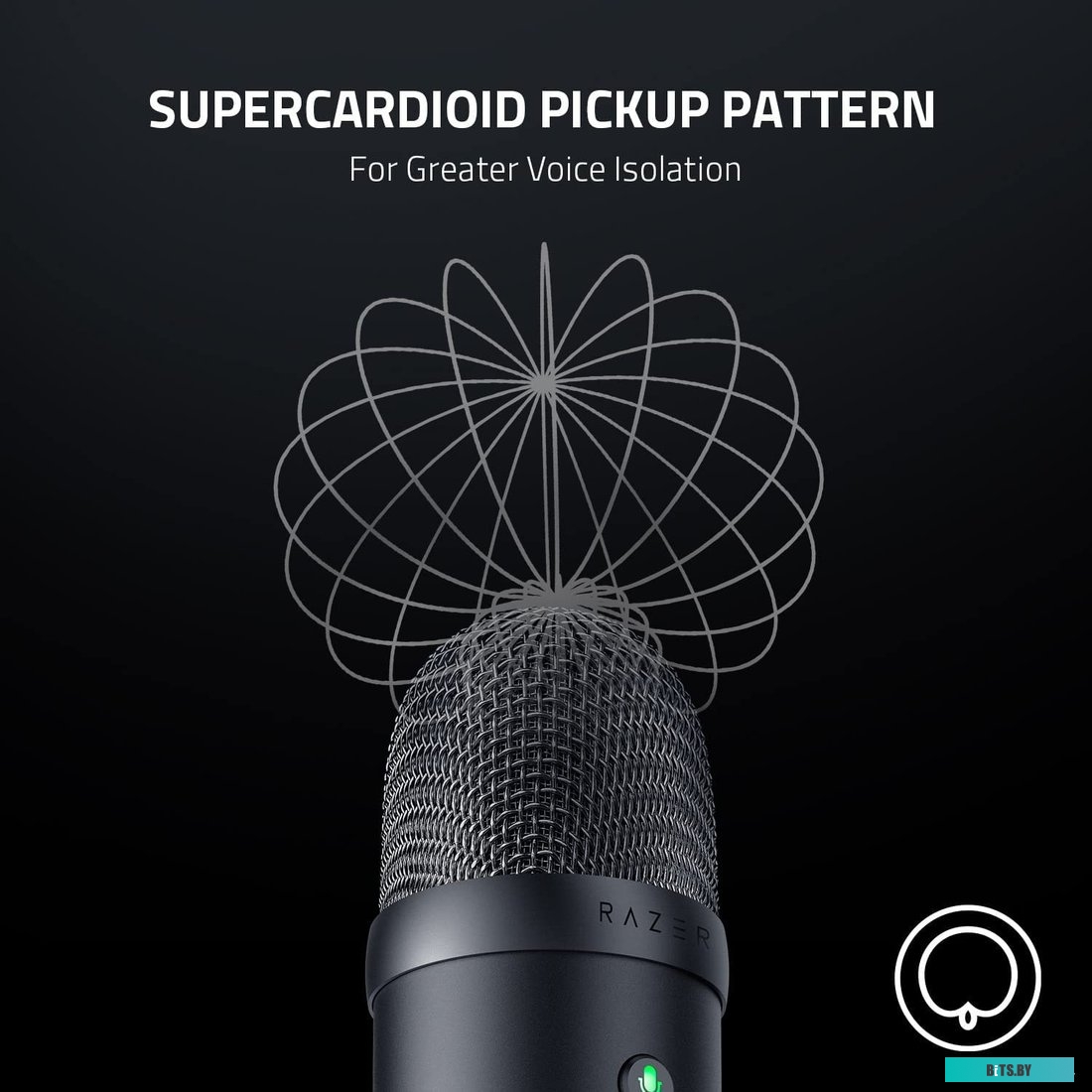 Микрофон Razer Seiren V2 X <RZ19-04050100-R3M1>