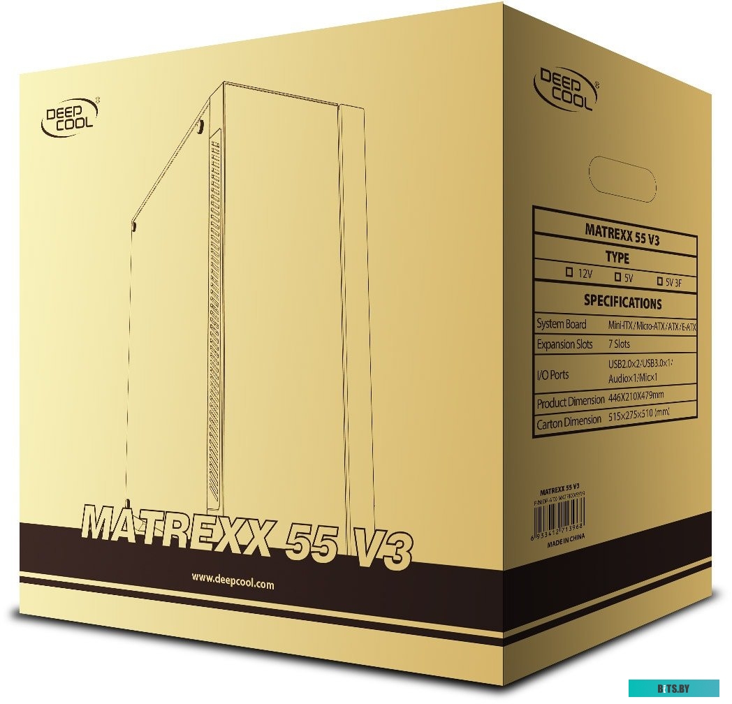Корпус Deepcool Matrexx 55 V3 DP-ATX-MATREXX55V3