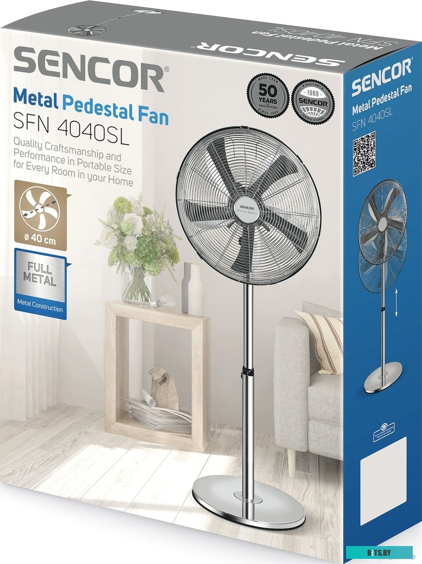 Вентилятор Sencor SFN 4040SL