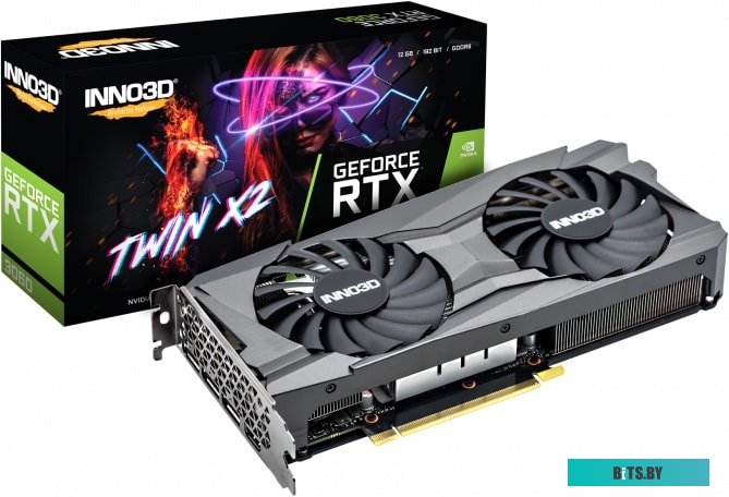 Видеокарта Inno3D GeForce RTX 3060 Twin X2 12GB GDDR6 N30602-12D6-119032AH