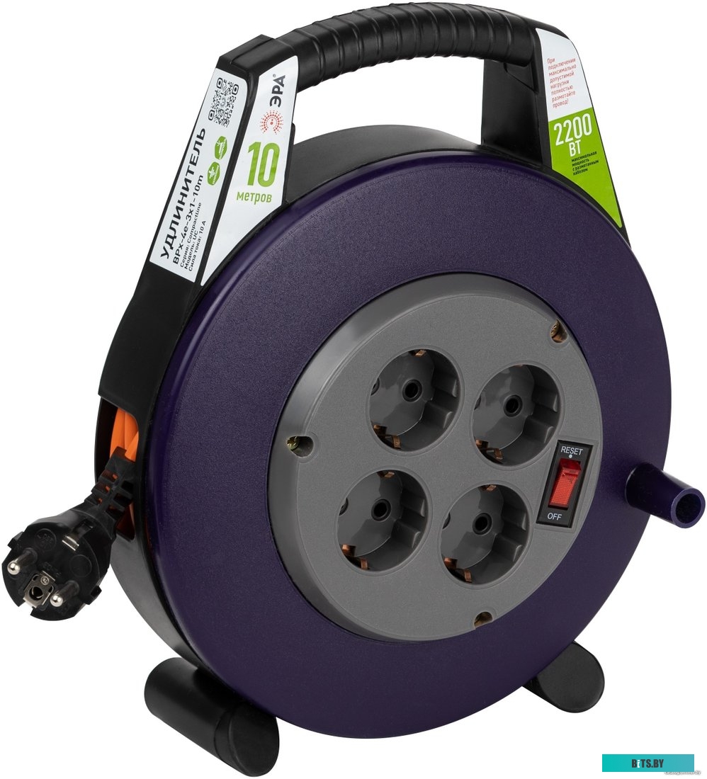 Удлинитель ЭРА BPx-4e-3x1-10m Б0052927