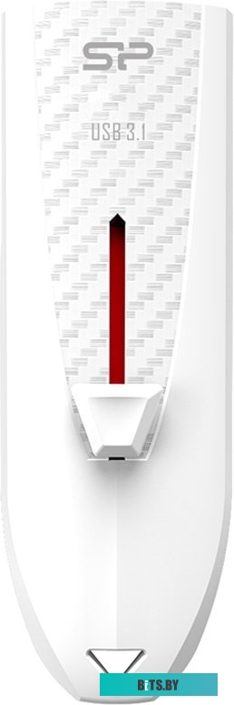 USB накопитель (Флешка) Silicon Power Blaze B25 64GB (белый) <SP064GBUF3B25V1W>