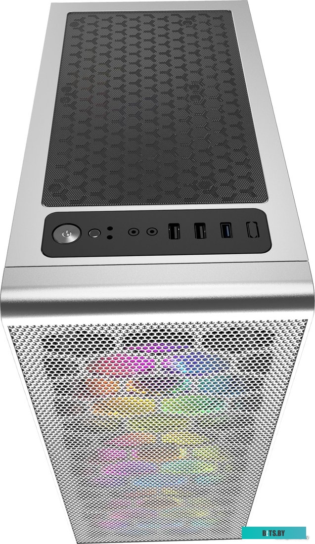 Корпус PowerCase Mistral Z4C LED (белый) <CMIZ4CW-L4>