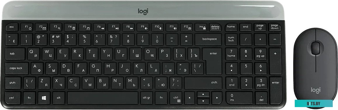 Комплект (мышь + клавиатура) Logitech MK470 Slim Wireless Combo <920-009206>