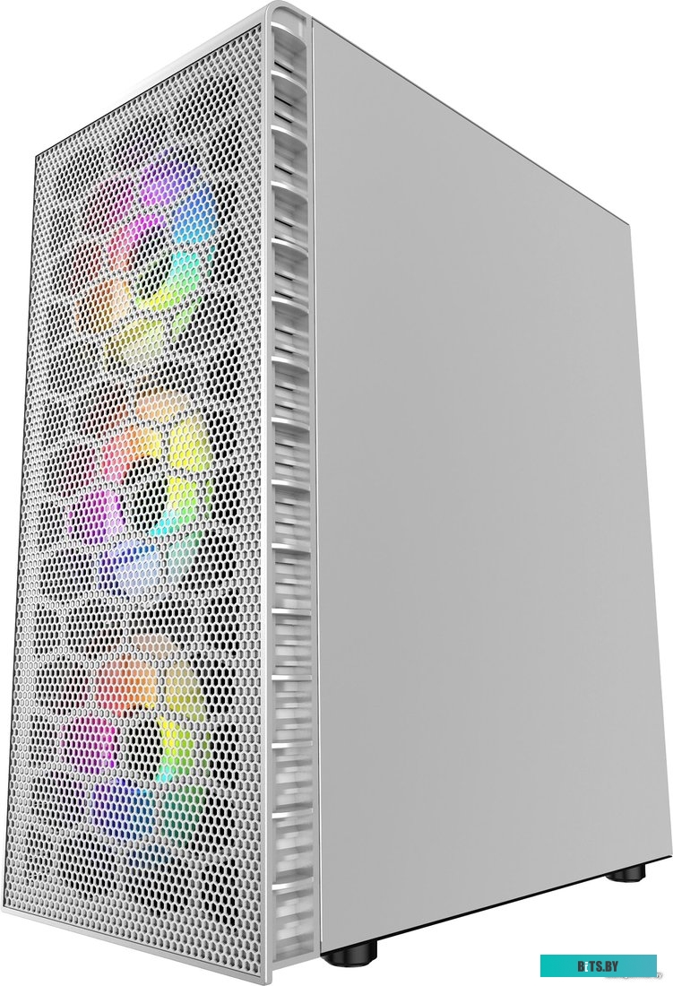 Корпус PowerCase Mistral Z4C LED (белый) <CMIZ4CW-L4>