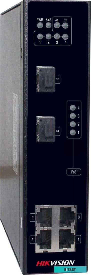 Коммутатор Hikvision DS-3T0306P