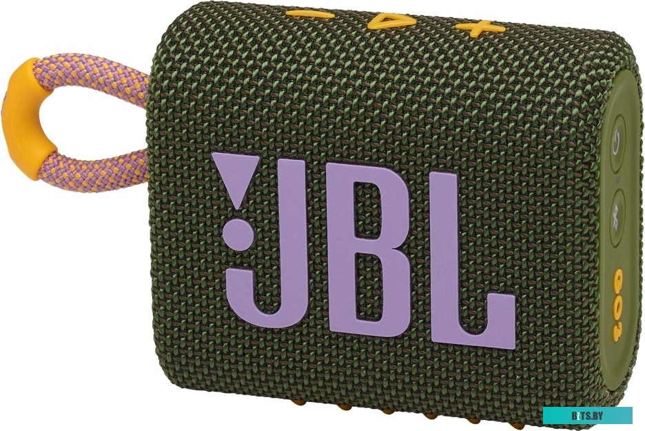 Портативная акустика JBL Go 3 (зеленый) <JBLGO3GRN>