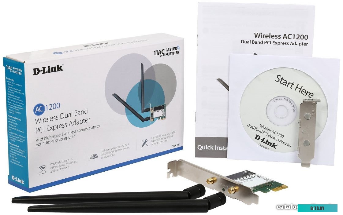 Wi-Fi адаптер D-Link DWA-582/RU/B1A