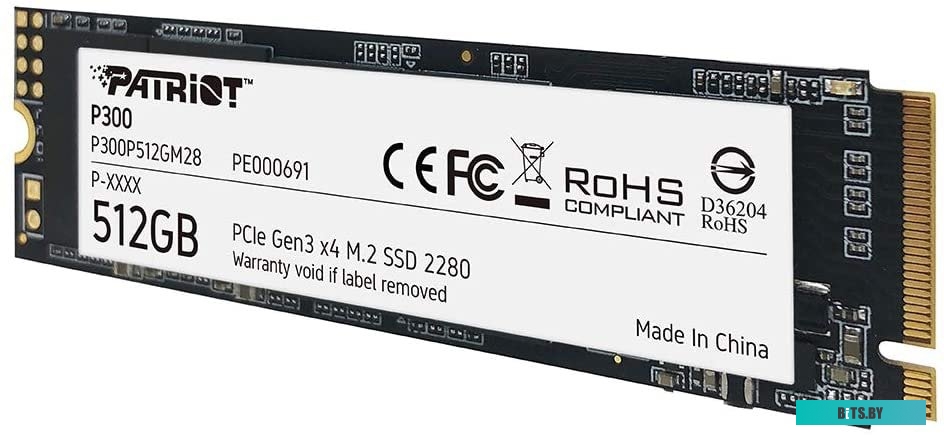 SSD Накопитель Patriot P300 512GB P300P512GM28