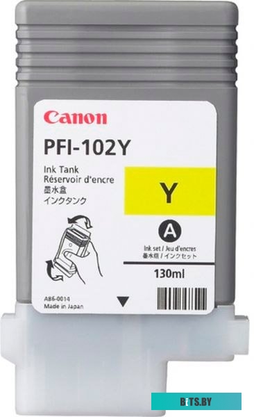 Картридж Canon PFI-102Y (0898B001AA)