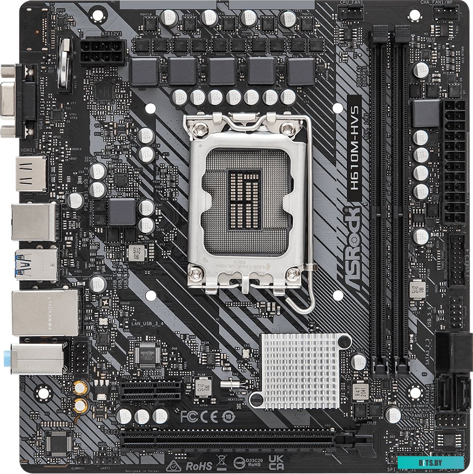 Материнская плата BIOSTAR H610MH Ver. 6.1