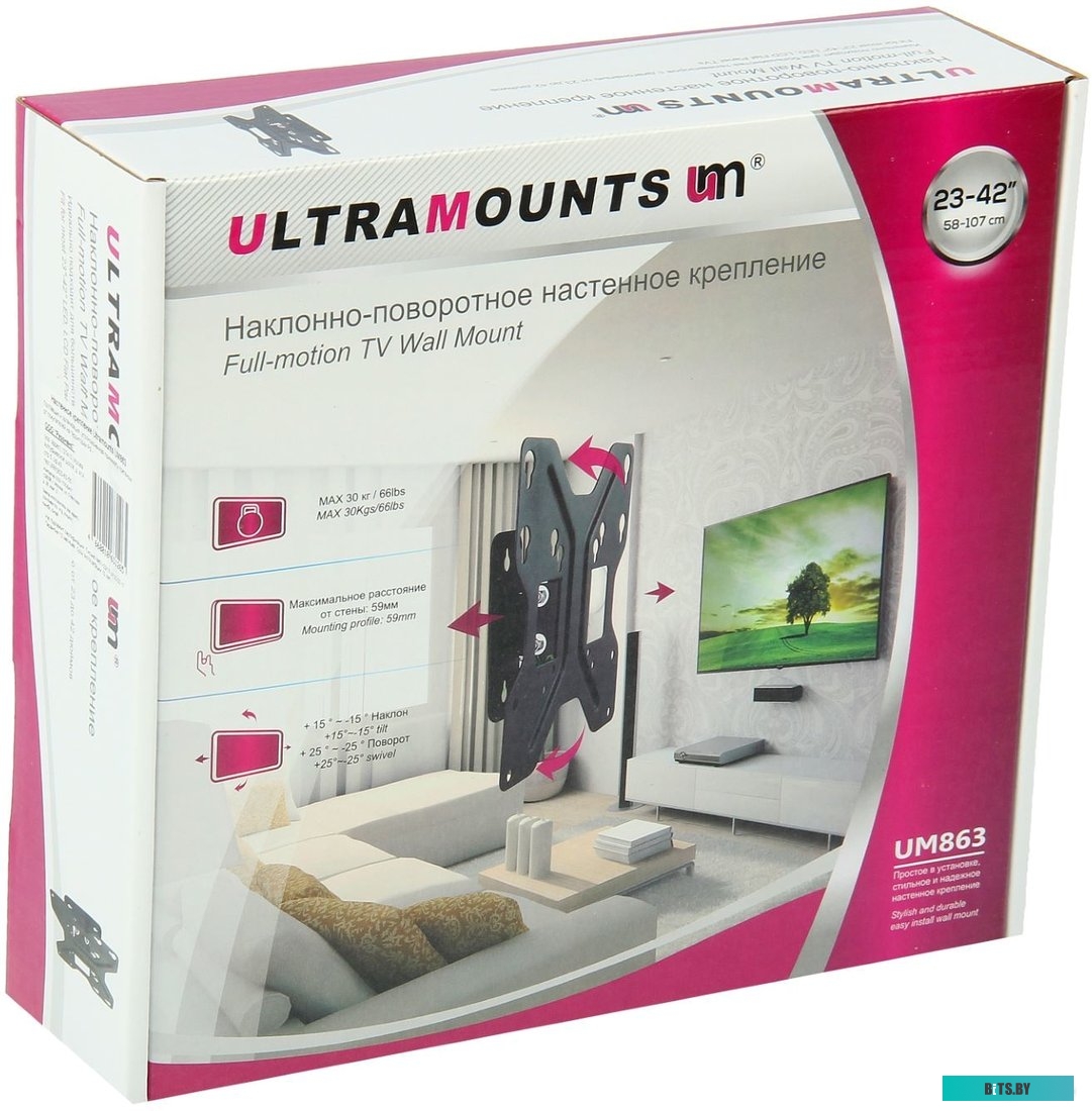 Кронштейн для телевизора Ultramounts UM863