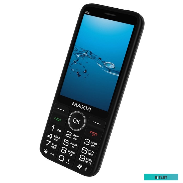Мобильный телефон Maxvi B35 (черный)