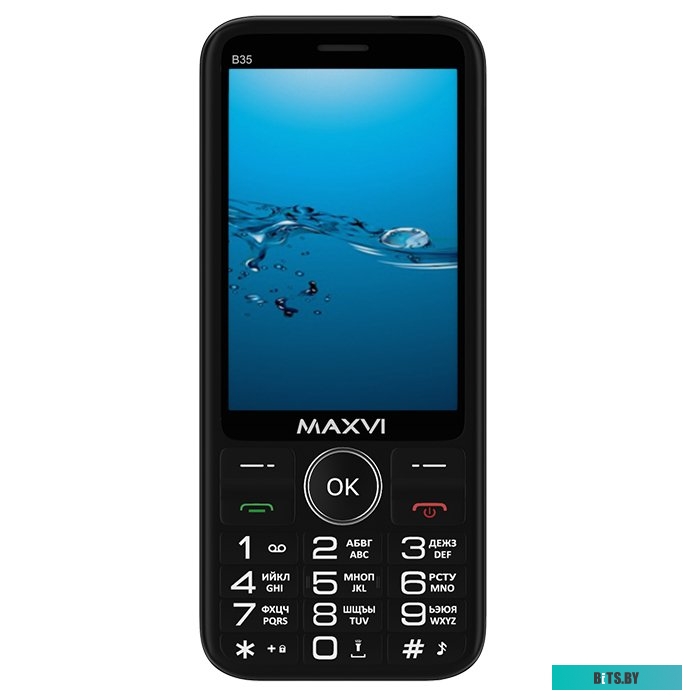 Мобильный телефон Maxvi B35 (черный)