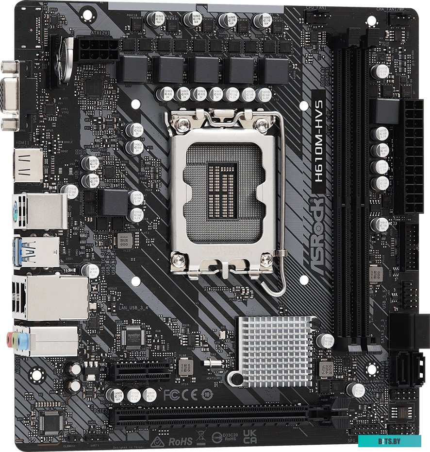 Материнская плата BIOSTAR H610MH Ver. 6.1